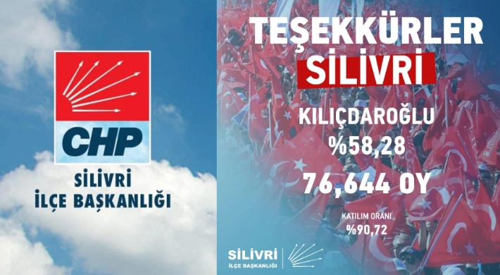 Chp Silivri İlçe Başkanı Berker Esen'in seçim açıklaması