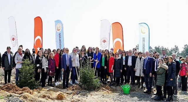 İstanbul Okan Üniversitesi’nden Kadınlar Günü’ne Özel Hatıra Ormanı