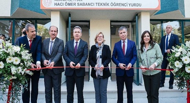 Sabancı Vakfı, Adana’da Güçlendirme ve Yenileme Çalışmaları Tamamlanan Hacı Ömer Sabancı Teknik Öğrenci Yurdu’nun Açılışını Gerçekleştirdi