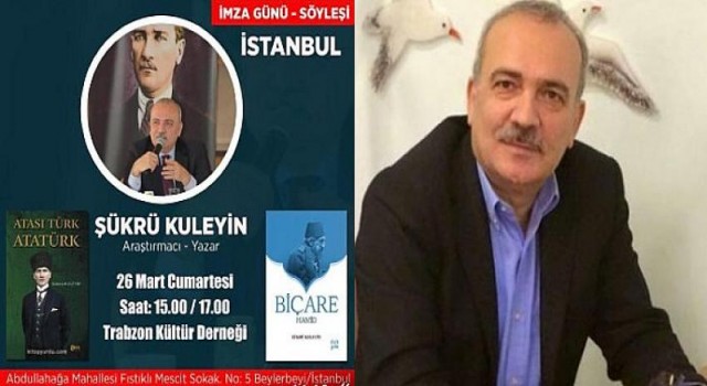 Şükrü Kuleyin: ”Biçare Hamid” kitapseverler ile buluştu