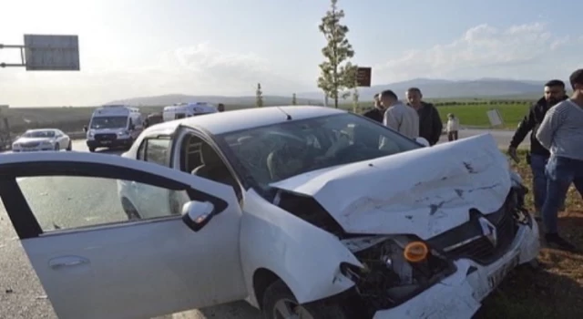 Adıyaman’da feci kaza: 5 yaralı