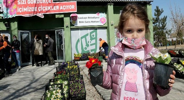 Baharda Çiçekleriniz Çankaya’dan