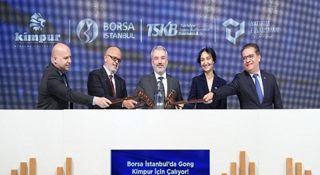 Borsa İstanbul’da Gong Kimpur için çaldı!