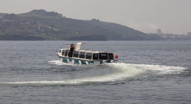 Bursa Gemlik sahilinde ’Albatros’ ile deniz ulaşımı başlıyor