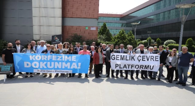 Bursa Gemlik’te ’Körfezime Dokunma’ yargıya taşındı