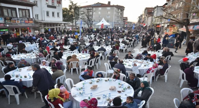 Bursa Orhaneli’de ’meydan’ iftarı