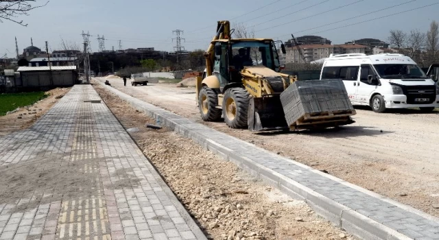 Bursa Osmangazi Yunuseli Meydan Caddesi’nde çalışmalar tamamlandı