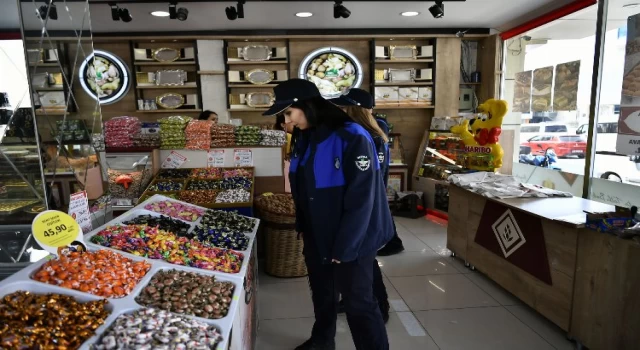 Bursa Osmangazi’de tatlıcılara bayram denetimi