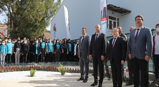 Büyükşehir Belediyesi Aksu’ya kütüphane kazandırdı