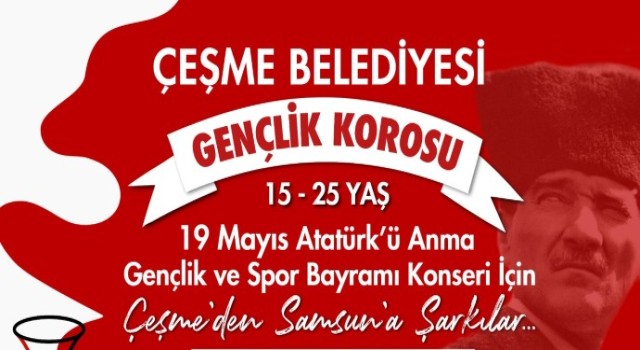 Çeşme Belediyesi Gençlik Korosu Kuruluyor!