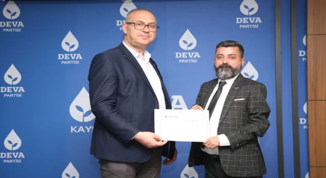 DEVA Talas’ta yeni başkan belli oldu