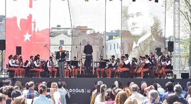 Doğuş Çocuk Senfoni Orkestrası 23 Nisan Coşkusunu Galataport İstanbul’a Talıdı