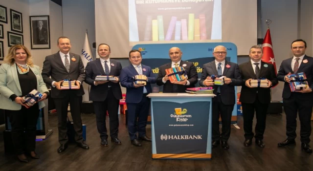 Halkbank’tan ’Gülümseyen Kitap’ projesi