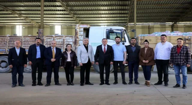 Hatay’da üreticiye 75 ton gübre desteği