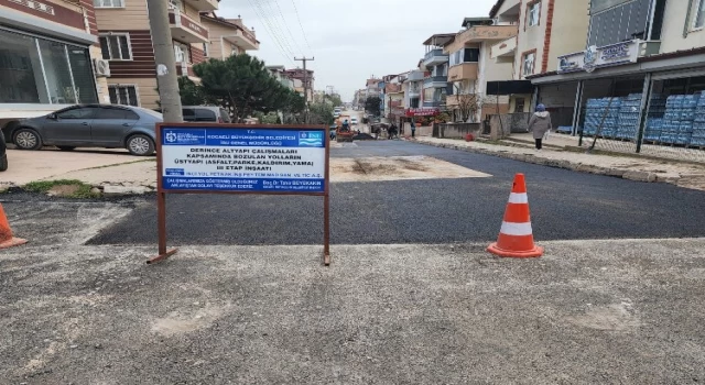 İSU, Derince’de yoğun çalışmalar gerçekleştiriyor