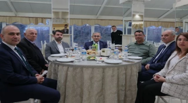 Kütahya’da basın mensuplarıyla iftar