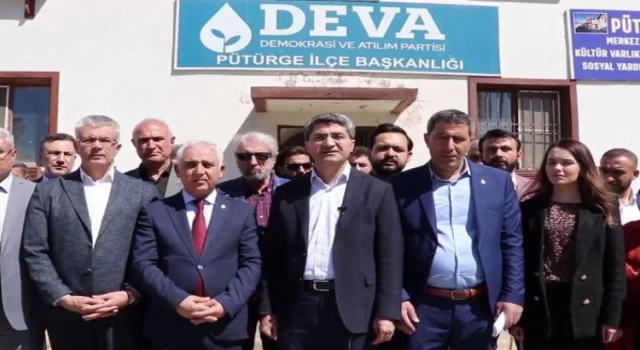 Malatya Pötürge’den DEVA yanıtı: ”Saldırılar bizi yolumuzdan döndüremez”