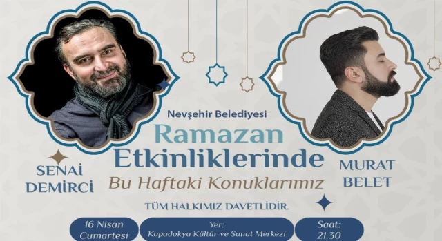 Nevşehir’de ramazan etkinlikleri devam ediyor