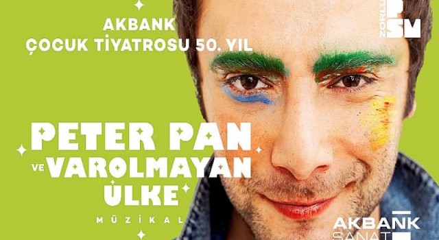 “Peter Pan ve Varolmayan Ülke” müzikali 23 Nisan’da Zorlu PSM’de prömiyerini yapıyor