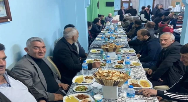 Rize Kalkandere’deki iftar yemeğinde buluştular!