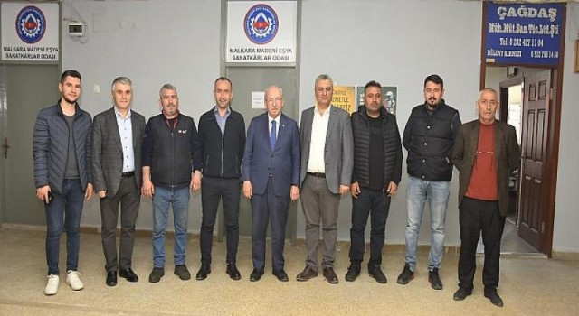 Tekirdağ Büyükşehir Belediye Başkanı Kadir Albayrak ve Malkara Belediye Başkanı Ulaş Yurdakul Sivil Toplum Kuruluşlarına Ziyarette Bulundu