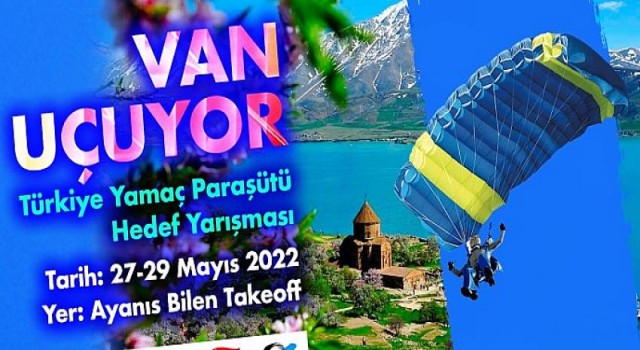 Yamaç Paraşütü Tutkunları Van’da Buluşuyor