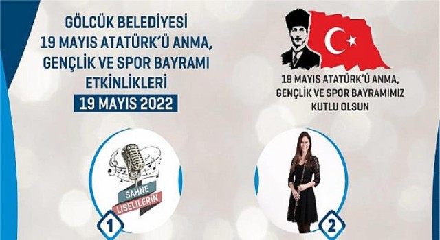 19 Mayıs Gölcük’te Coşkuyla Kutlanacak