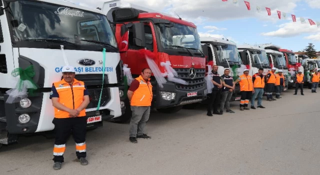 Ankara Gölbaşı’nda tasarrufu sağlayacak filo devrede