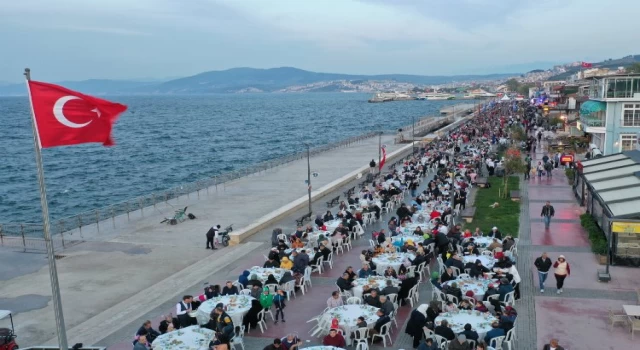 Bursa Büyükşehir’in son iftarı Mudanya’da