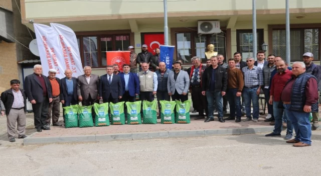 Bursa Mudanya’da silajlık mısır tohumu desteği