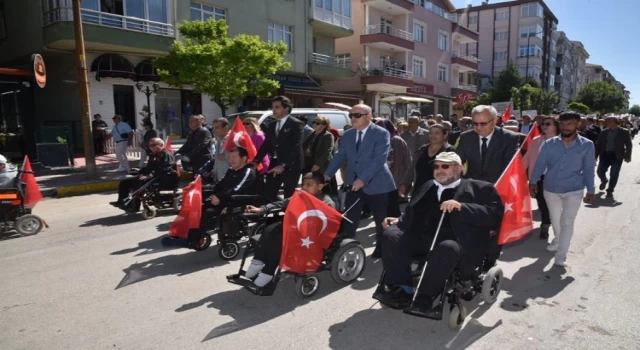 Edirne Keşan’da Engelliler Haftası farkındalık yürüyüşü gerçekleştirildi