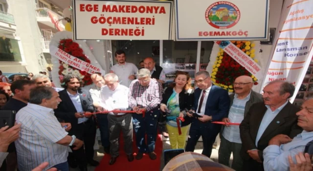 Ege Makedonya Göçmenleri Derneği yeniden açıldı