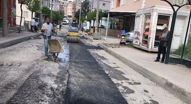 Gebze Barış Mahallesinde Üstyapı Çalışmaları Yapılıyor