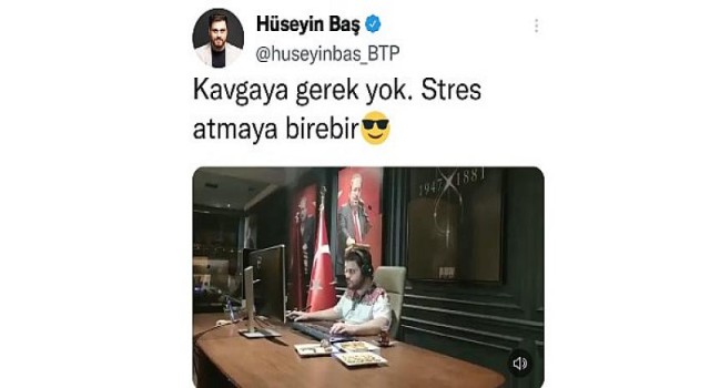 Kavgaya gerek yok, stres atmaya birebir !