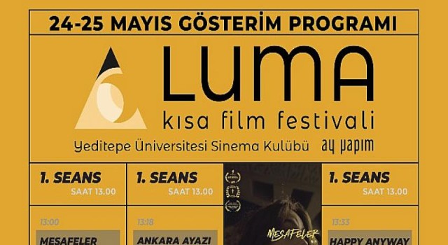 Luma Kısa Film Festivali Yeditepe Üniversitesi’nde Başladı