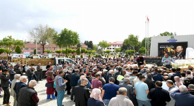 Malatya’da 500 bin adet sebze fidesi dağıtıldı