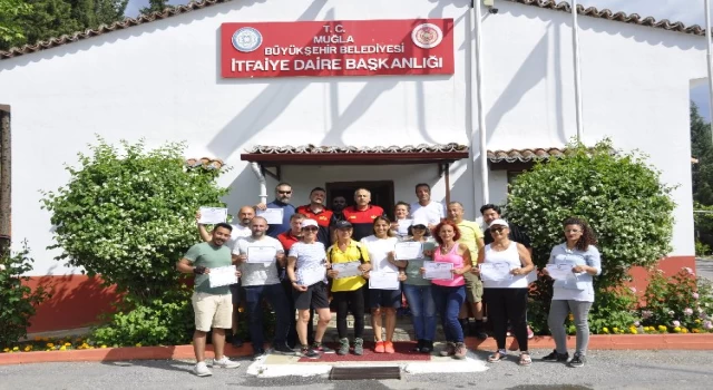 Muğla Büyükşehir’in ‘Gönüllü İtfaiyecileri’ hazır