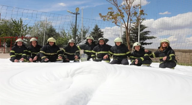 Nevşehir’de cezaevi personeline itfaiyeden eğitim