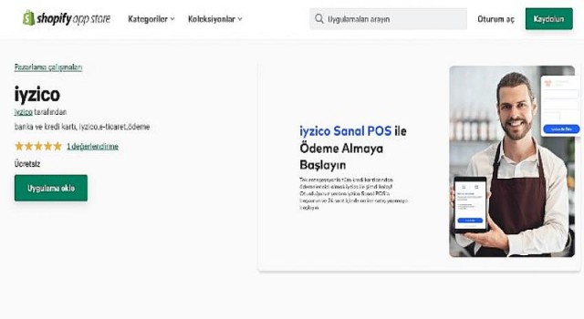 Shopify-iyzico Ödeme Uygulaması Yenilendi