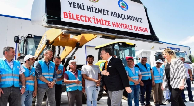 Bilecik’te yeni araçlar iş başı yaptı