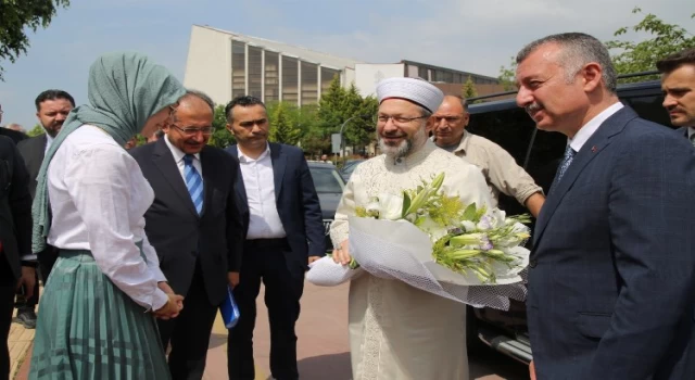 Diyanet İşleri Başkanı Erbaş Kocaeli’de