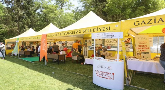 Gaziantep’te ’sağlık’lı festival