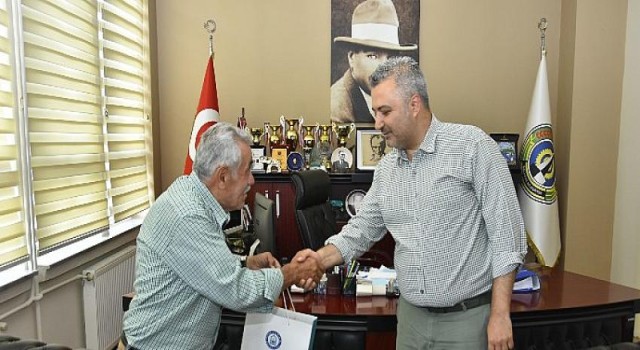 İlçemizde Daha Önce Görev Yapmış Eski Kaymakam Sayın Halis Arslan ve Malkara İlçe Kaymakamı Sayın Kerem Süleyman Yüksel’den Belediye Başkanı Ulaş Yurdakul’a Ziyaret