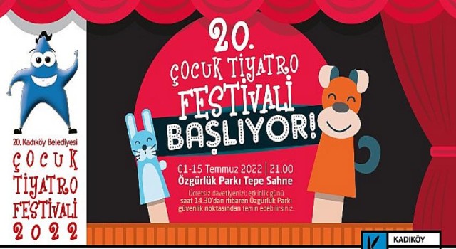 Kadıköy Çocuk Tiyatro Festivali Başlıyor