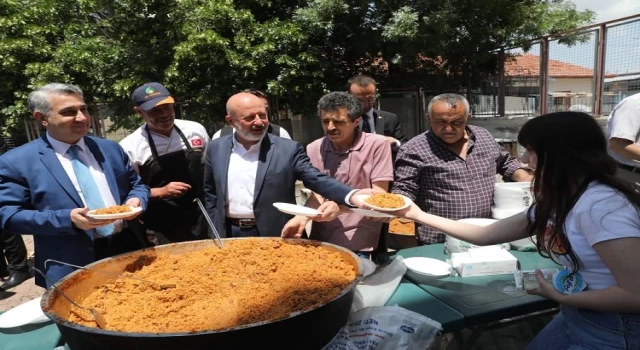 Kayseri Kocasinan’da pilav buluşması