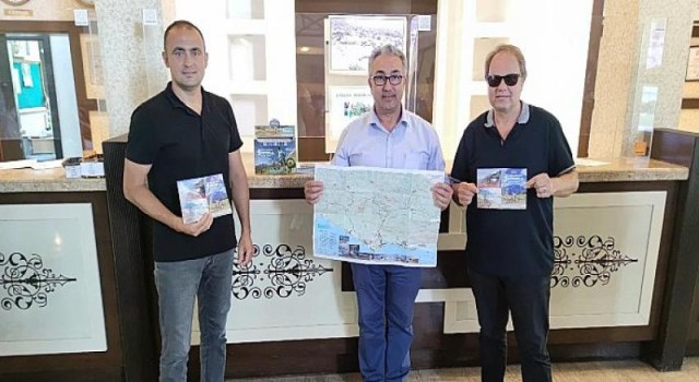 Kemer Belediyesi’nden Otellere Bisiklet Rotaları Broşürü