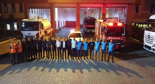 Kocaeli’den Marmaris’teki yangın söndürme çalışmalarına destek