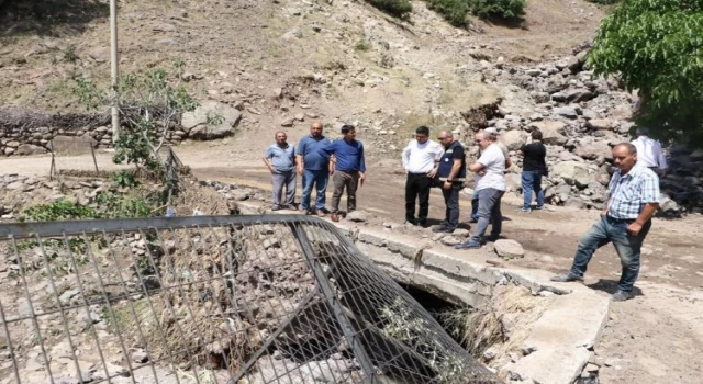 Manisa Demirci’de yaşanan sel sonrası taşkın önlemi!