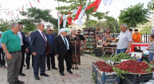 Mardin Yeşilli’de Kiraz Festivali coşkusu yaşandı