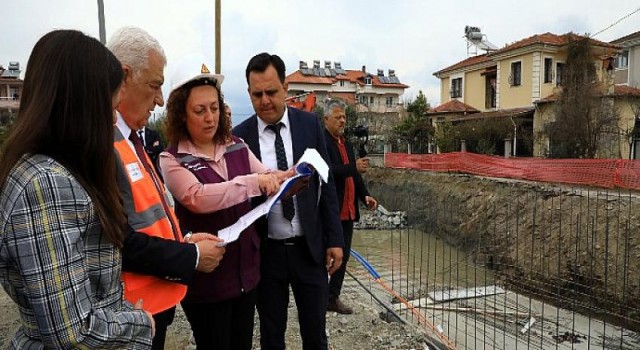 Muğla Büyükşehir Dalaman’da Başlattığı 32 Milyon TL’lik Alt ve Üstyapı Çalışmalarına Devam Ediyor